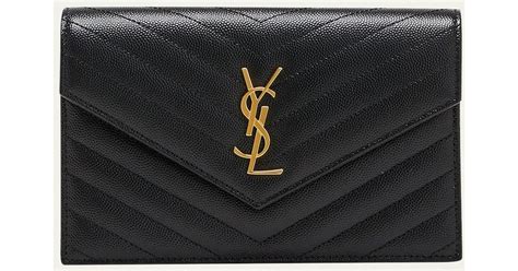 ysl envelope flap|ysl envelope wallet on chain.